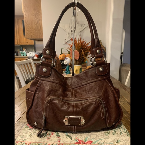 b. makowsky Handbags - B. Makowsky beautiful brown leather large bag